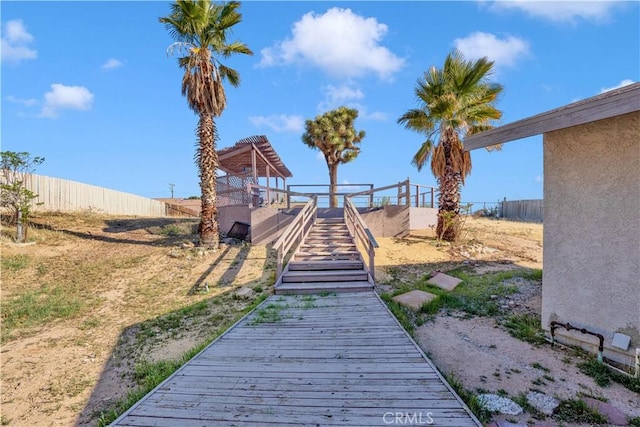 17908 Birch St, Hesperia, CA 92345 - view of community with a gazebo and fence