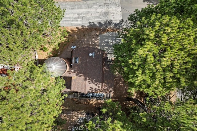 31867 Wagon Wheel Dr, Running Springs, CA 92382 - view from above of property
