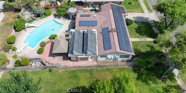 aerial view