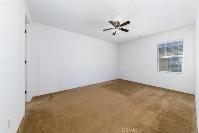 22364 Driftwood Ct, Saugus, CA 91350 - carpeted spare room with a ceiling fan