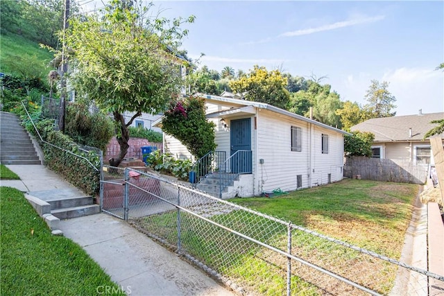 3580 Griffin Ave, Los Angeles, CA 90031 - view of front facade with a gate