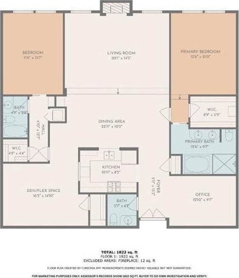 12011 Goshen Ave Unit 203, Los Angeles, CA 90049 - floor plan