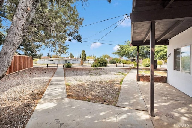 17637 Sultana St, Hesperia, CA 92345 - view of yard featuring a patio and fence
