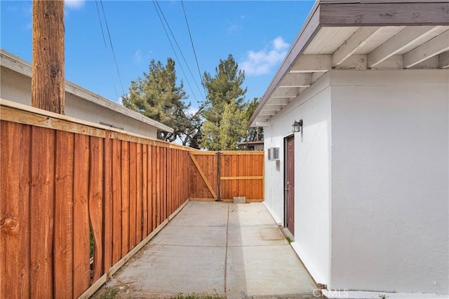 17637 Sultana St, Hesperia, CA 92345 - view of patio / terrace featuring fence and a gate
