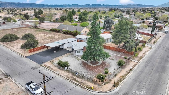17637 Sultana St, Hesperia, CA 92345 - birds eye view of property with a mountain view and a residential view