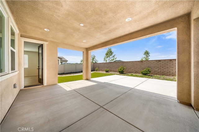 29391 Santa Ynez Cir, Menifee, CA 92584 - view of patio featuring a fenced backyard
