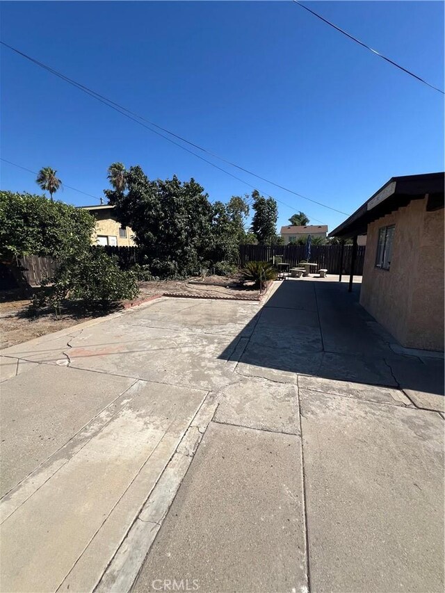 view of street featuring driveway