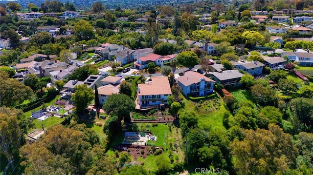 birds eye view of property featuring a residential view