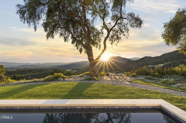 1417 Foothill Rd, Ojai, CA 93023 - view of mountain background