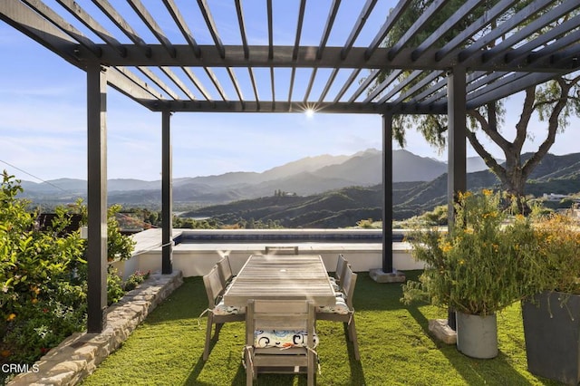 1417 Foothill Rd, Ojai, CA 93023 - view of mountain background