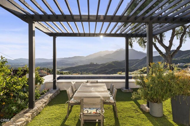1417 Foothill Rd, Ojai, CA 93023 - mountain view