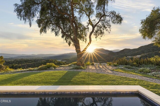 1417 Foothill Rd, Ojai, CA 93023 - mountain view