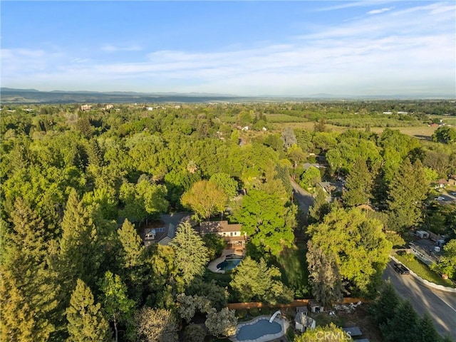 15 Quadra Ct, Chico, CA 95928 - aerial overview of property's location featuring a heavily wooded area