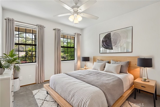 15 Quadra Ct, Chico, CA 95928 - bedroom with carpet flooring and ceiling fan
