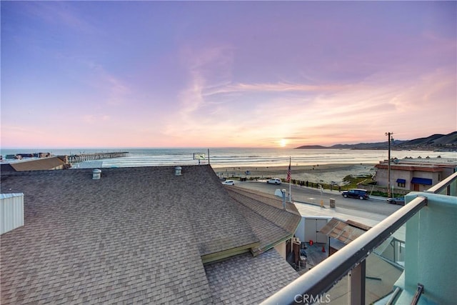 property view of water