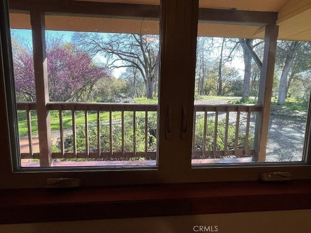 view of interior details