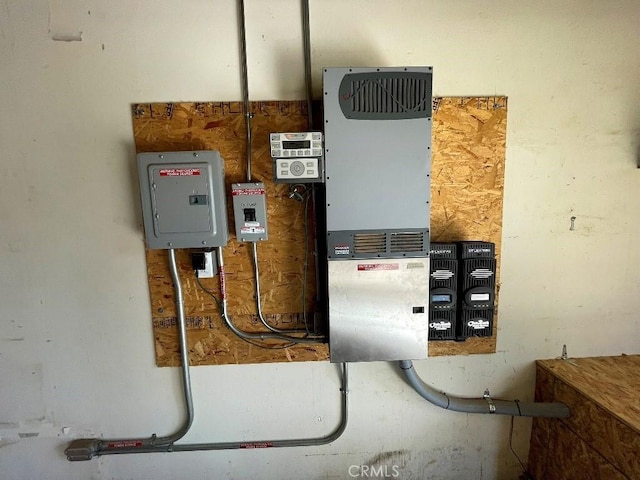 view of utility room