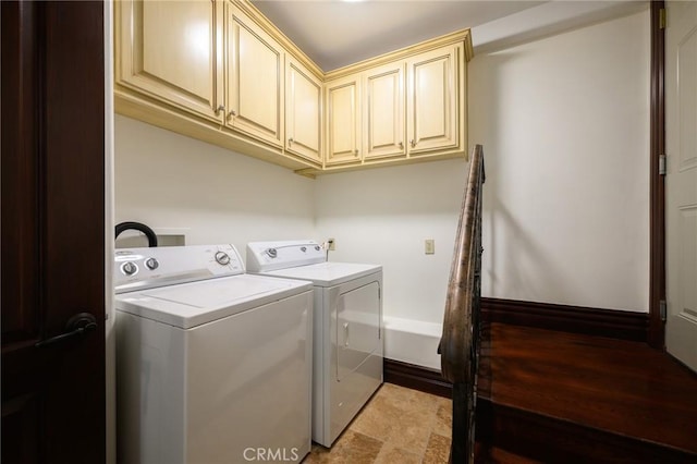 33762 Orilla Rd, Dana Point, CA 92629 - laundry room with washer and clothes dryer and cabinet space
