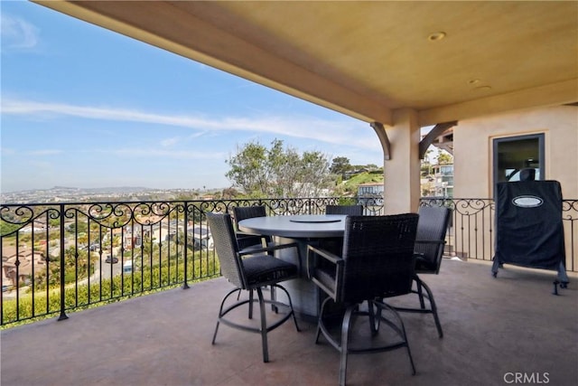 121 Avenida Pizarro, San Clemente, CA 92672 - view of patio featuring a balcony