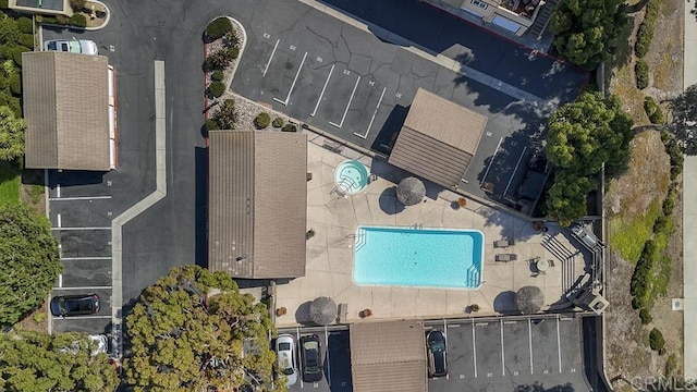 drone / aerial view