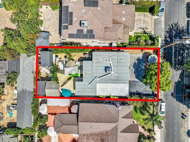 drone / aerial view