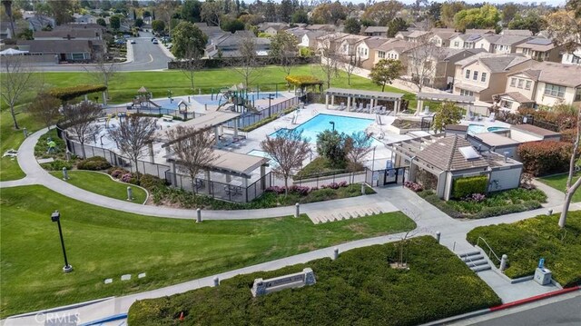 43 Ashbrook, Irvine, CA 92604 - aerial view with a residential view