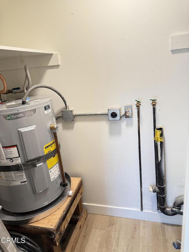 utilities with water heater