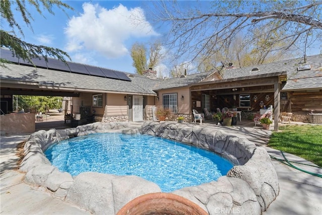 20130 Monte Vista Rd, Apple Valley, CA 92308 - pool featuring a patio area