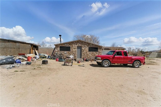 20130 Monte Vista Rd, Apple Valley, CA 92308 - view of front facade featuring stone siding