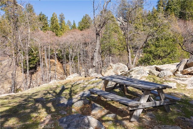 surrounding community with a view of trees