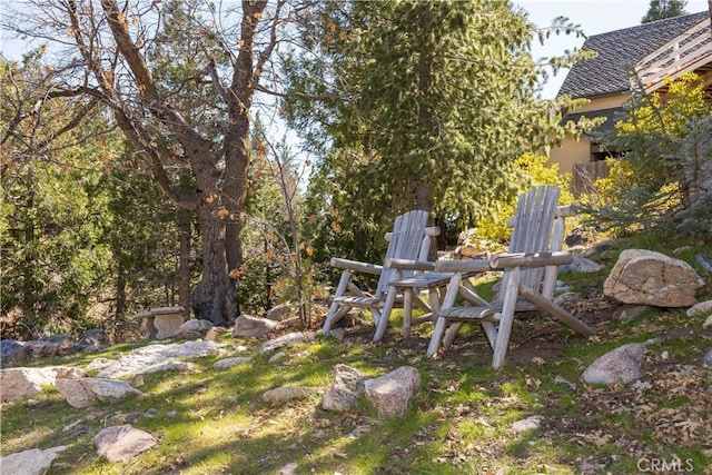 813 Brentwood Dr, Lake Arrowhead, CA 92352 - view of yard