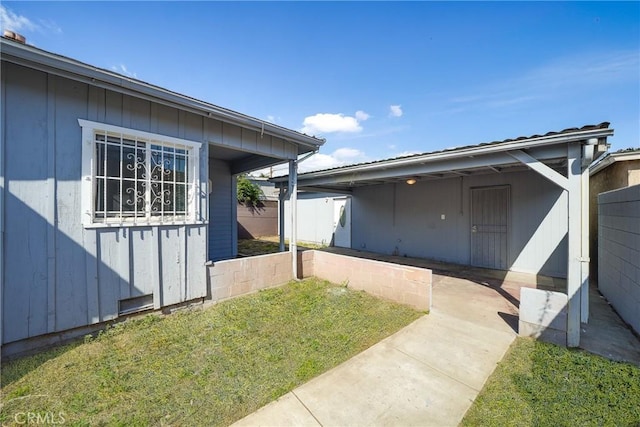 6160 California Ave, Long Beach, CA 90805 - view of home's exterior featuring fence and a lawn