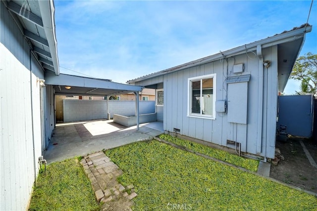 6160 California Ave, Long Beach, CA 90805 - exterior space featuring a patio and fence