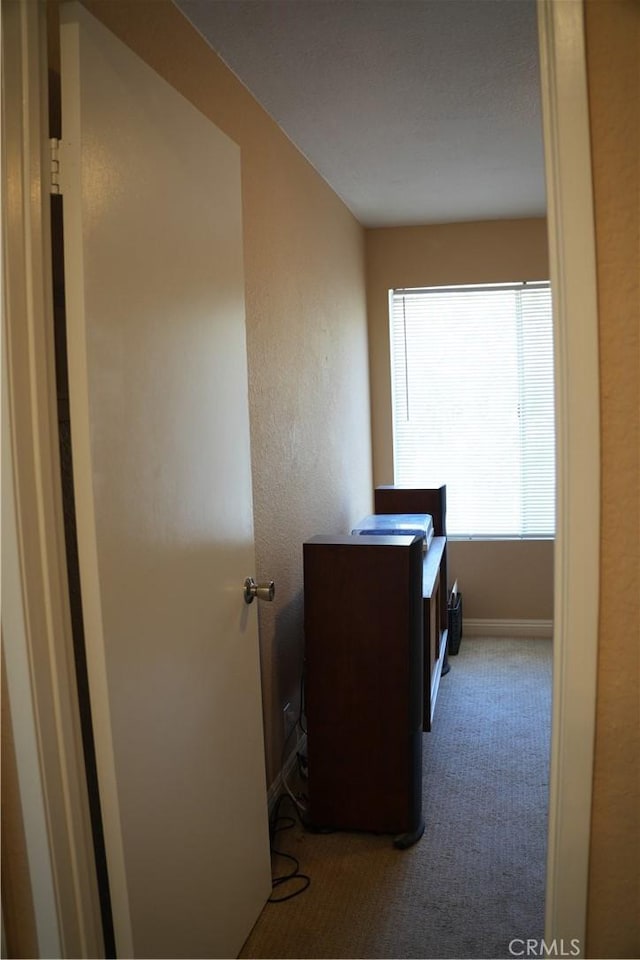 22234 S Vermont Ave Unit 203B, Torrance, CA 90502 - hall featuring carpet flooring and baseboards