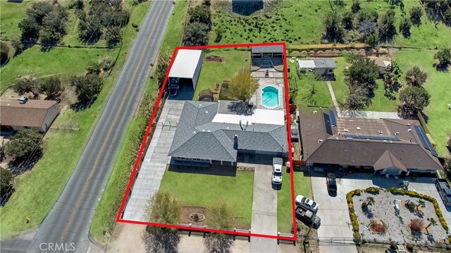 7455 Bangor Ave, Hesperia, CA 92345 - birds eye view of property