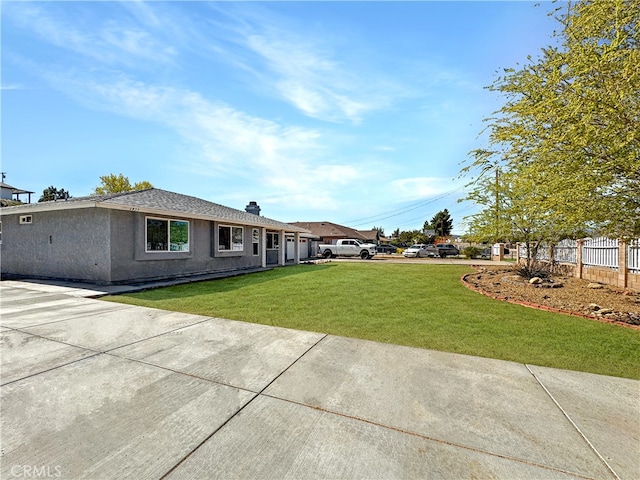 7455 Bangor Ave, Hesperia, CA 92345 - view of yard featuring fence