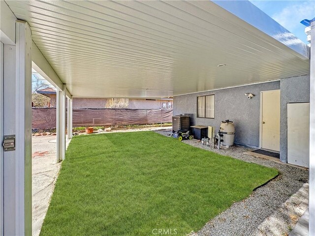 7455 Bangor Ave, Hesperia, CA 92345 - view of yard with fence