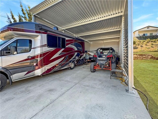 7455 Bangor Ave, Hesperia, CA 92345 - view of garage