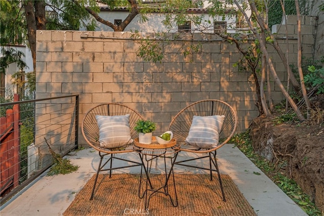 exterior space featuring a patio