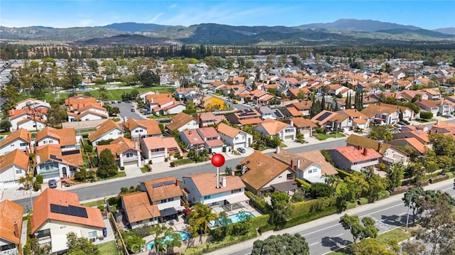 25 Bennington, Irvine, CA 92620 - birds eye view of property featuring a residential view and a mountain view