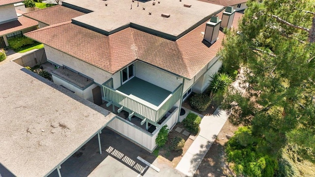 bird's eye view