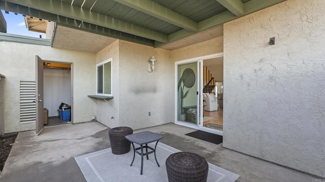 view of patio