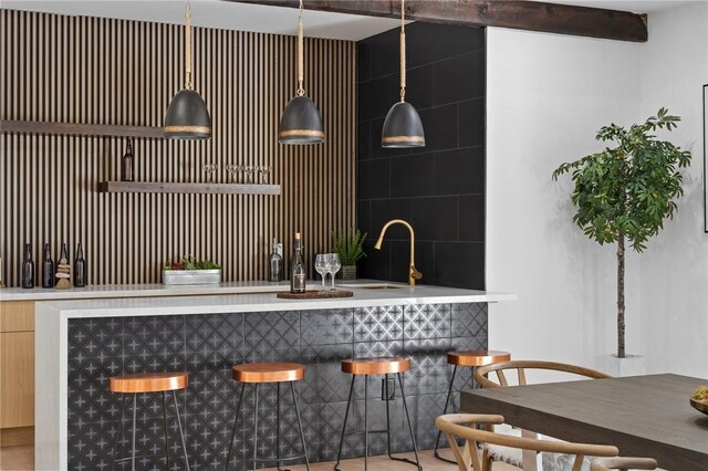 115 Buckskin Rd, Bell Canyon, CA 91307 - bar featuring a sink