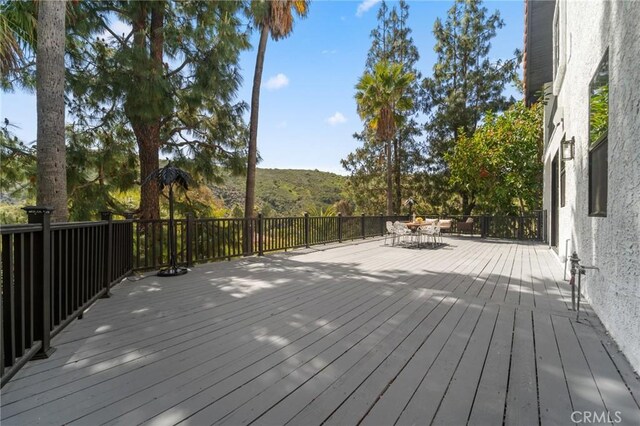 115 Buckskin Rd, Bell Canyon, CA 91307 - deck with outdoor dining area