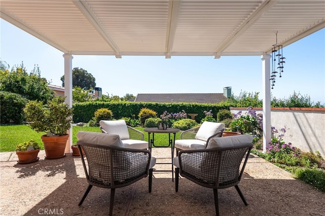 6528 Abbottswood Dr, Rancho Palos Verdes, CA 90275 - view of patio / terrace featuring an outdoor hangout area