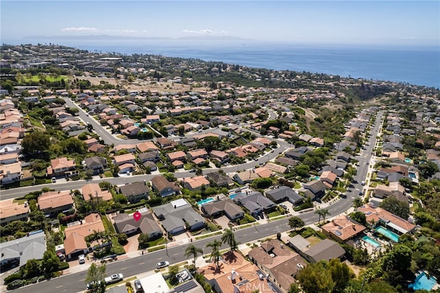 6528 Abbottswood Dr, Rancho Palos Verdes, CA 90275 - drone / aerial view featuring a water view and a residential view
