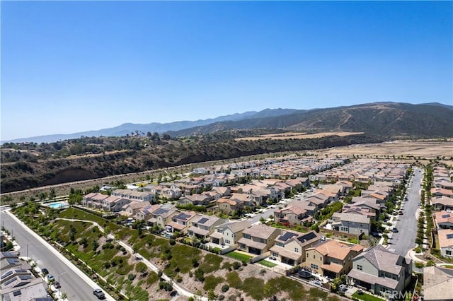 2454 Nova Way, Corona, CA 92883 - aerial perspective of suburban area featuring a mountainous background