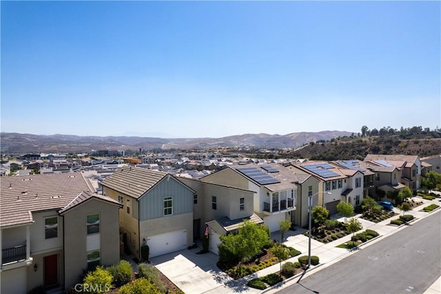 2454 Nova Way, Corona, CA 92883 - aerial perspective of suburban area featuring a mountain backdrop