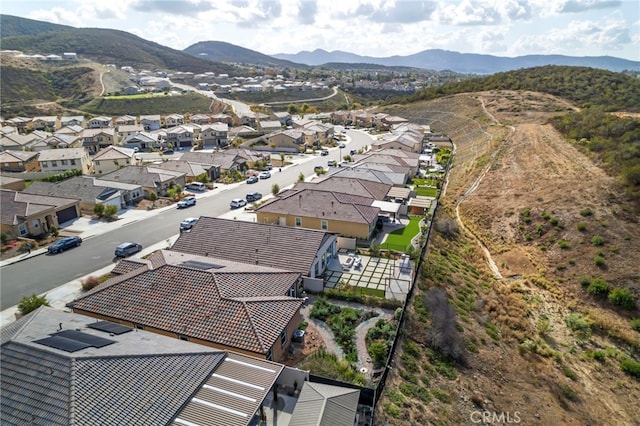 1373 Topanga Dr, San Marcos, CA 92069 - aerial view of residential area featuring mountains