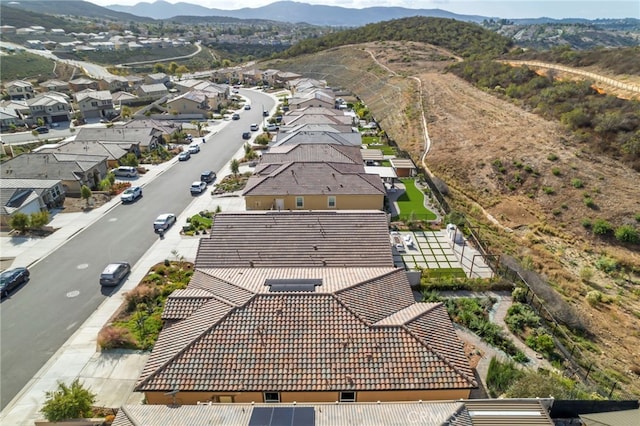1373 Topanga Dr, San Marcos, CA 92069 - aerial view of residential area featuring a mountainous background